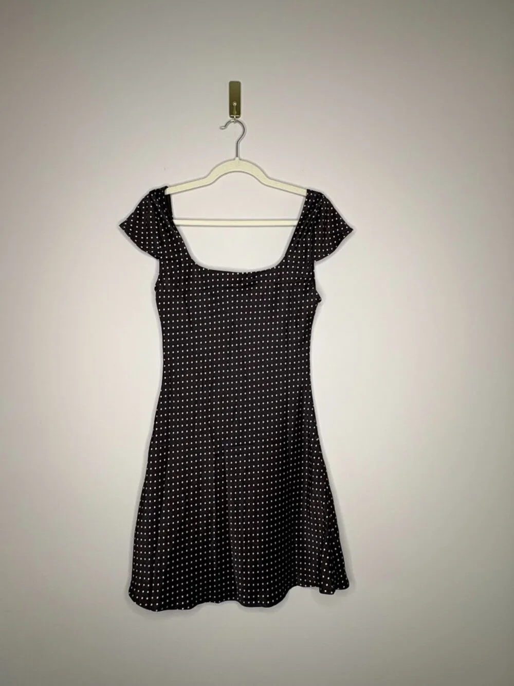 Princess Polly Lucienna Polka Dot Mini Dress Black White Size 6 NWT - Picture 3 of 13